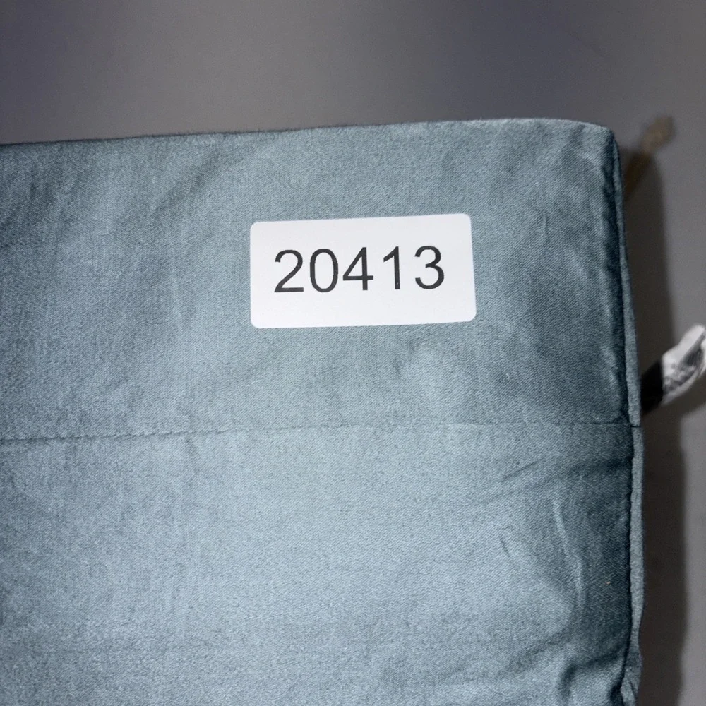 Casaluna 500 Thread Count Supima Sateen Solid Sheet Set Full Size, Teal Green